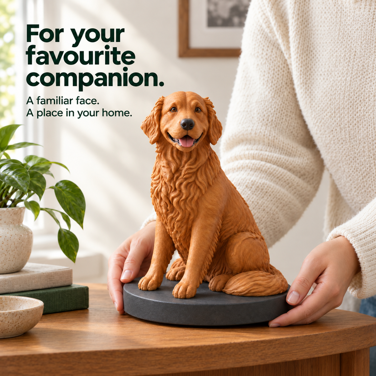Custom Dog Bust from Your Photos