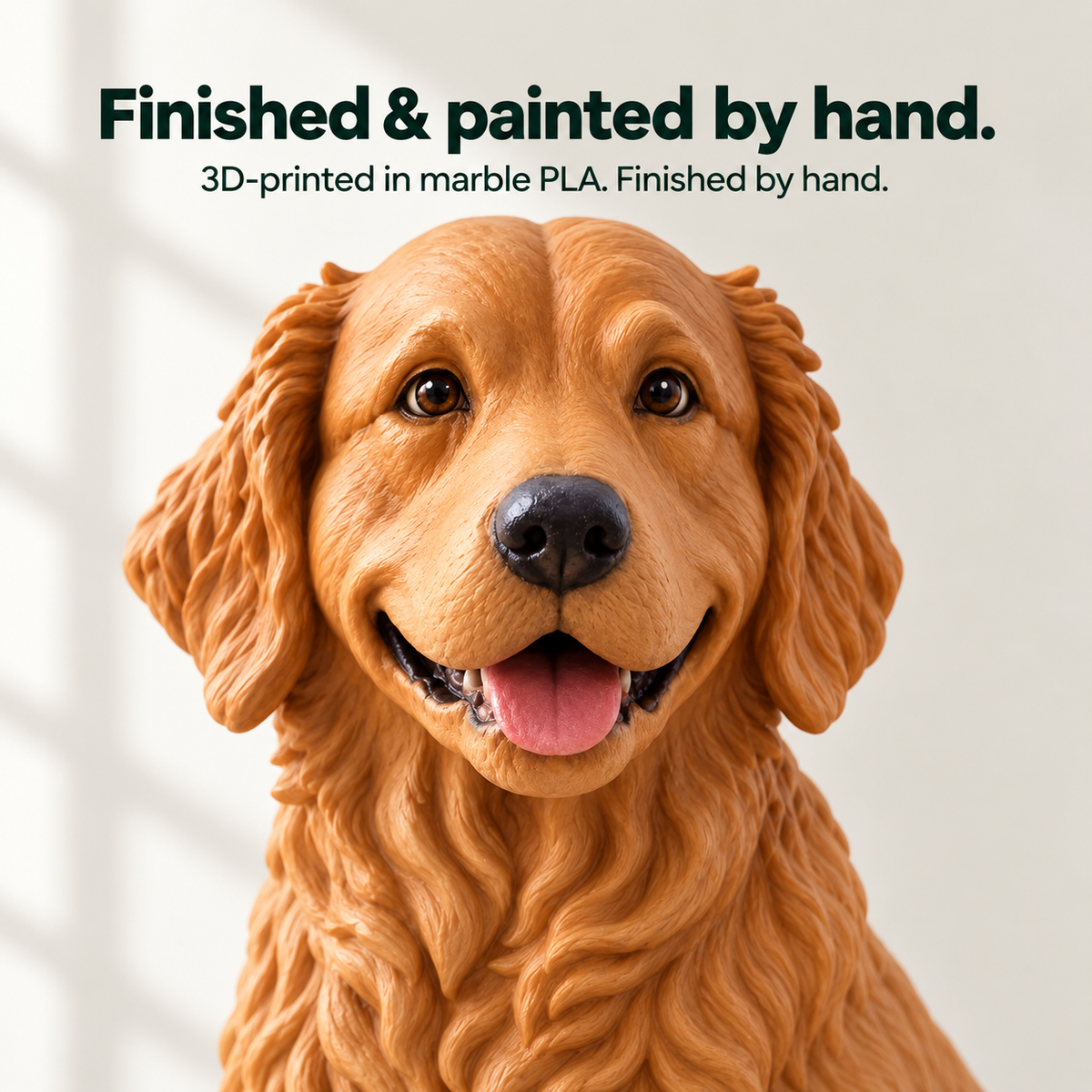 Custom Dog Bust from Your Photos
