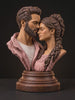 Illustrative cinematic presentation of the Our Story sculpture.